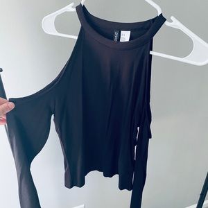 Black Off the shoulder Blouse